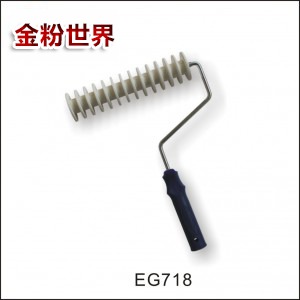 白色塑料艺术滚筒EG718
